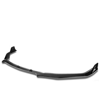 [Painted Gloss Black] Front Bumper Lip Body Kit For 12 Honda Civic 4DR Sedan