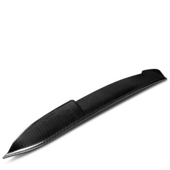 Black Carbon Fiber Rear Window Windshield Spoiler (VT Style) For 18+ Kia Stinger (CK)