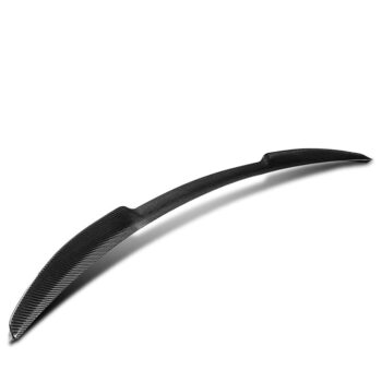 Black Carbon Fiber Rear Trunk Lid Spoiler (Duckbill Style) For 15-17 BMW X4 (F26)