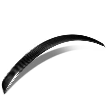 Black Carbon Fiber Rear Trunk Lid Spoiler (AMG Style) Spoiler For 18-21 Mercedes-Benz E-Class W207 Coupe