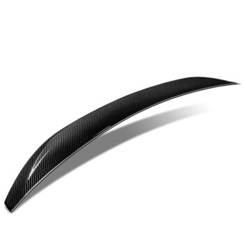 Black Carbon Fiber Rear Trunk Lid Spoiler (VT Style) For 18+ Kia Stinger (CK)