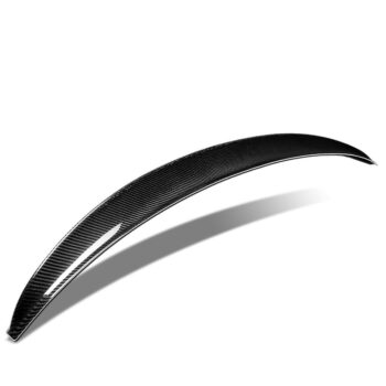 Black Carbon Fiber Rear Trunk Lid Spoiler (OE Style) For 10-16 Hyundai Genesis Coupe (BK)