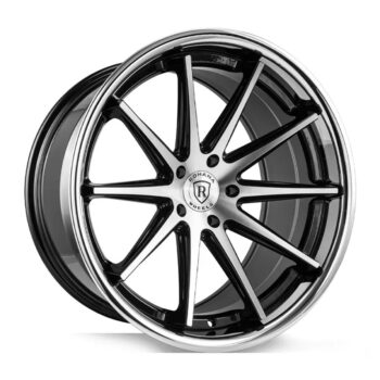 Rohana RFC10 Machine Black w/ Chrome Lip
