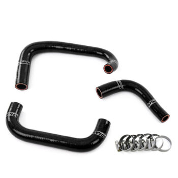 HPS Black 3-Ply Reinforced Silicone Breather Hose Kit For 95-98 Nissan Skyline GTR RB26DETT Twin Turbo (R33)