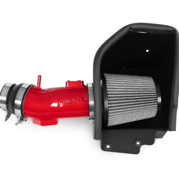 HPS Red Shortram Air Intake w/Heat Shield For 17-21 Honda Civic Type-R 2.0L Turbo (FK8)