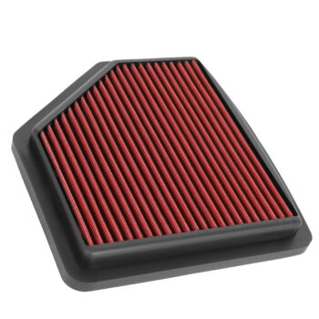 Red High Flow Washable Drop-In Panel Air Filter For 16-19 Honda HR-V 1.8L