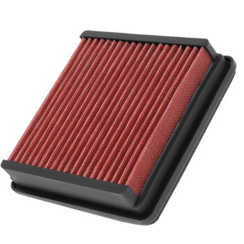 Red High Flow Washable Drop-In Panel Air Filter For 82-92 Camaro 2.8L 5.0L 5.7L