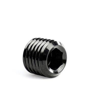 HPS NPT Allen Plug Fitting [1/2 NPT] (Aluminum, Black)