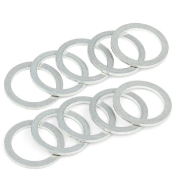 HPS Crush Sealing Washer [AN -3] (Aluminum, Silver) (10PCs)