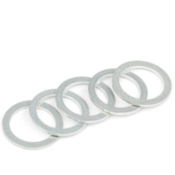 HPS Crush Sealing Washer [M14] (Aluminum, Silver) (5PCs)