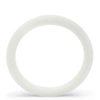 HPS PTFE Crush Sealing Washer For AN Bulkhead [AN -12] (PTFE, White)