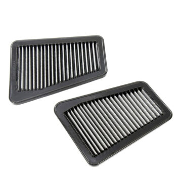 HPS Left/Right Drop-In Panel Air Filter (Pre-Oiled/Washable/Reuseable) For 18+ Kia Stinger CK/19+ Genesis G70 3.3 V6