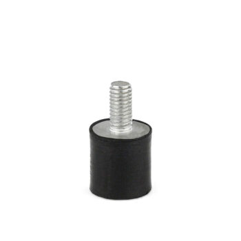 Anti Vibration Mount Isolator M6 Male/Female [5/8" Stud] [5/8" Thick Rubber] [5/8" Diameter]