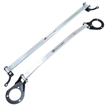 Megan Front Upper + Rear Upper Strut Bar Tower Brace For 93-96 Mazda RX-7 FD Gen
