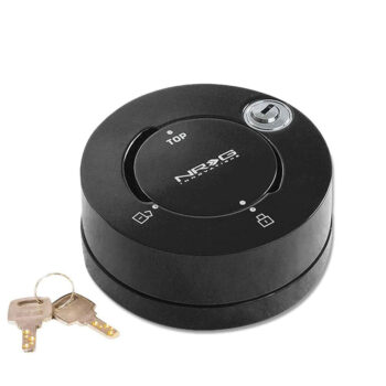 NRG SRK-101MB Matte Black Gen 1.0 (Thin Veriosn) 6-Holes Pattern Steering Wheel Hub Quick Lock