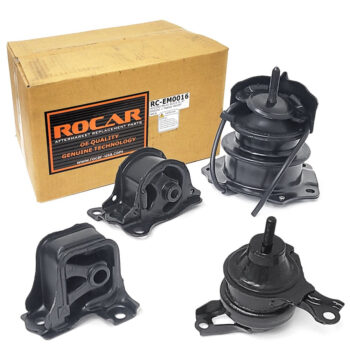Rocar Front/Rear/Side Engine Mount & Transmission For 98-02 Honda Accord 2.3L L4 (CG 6th Gen)