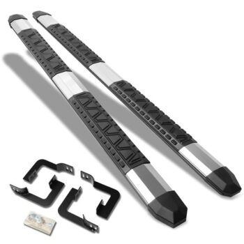 (Extruded Trapezoid Metal) Running Board Nerf Bar For 05-21 Nissan Frontier (D40 2nd Gen) [Crew Cab]