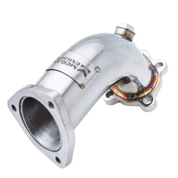 Manzo USA Stainless Steel Exhaust Elbow Turbo Outlet For 89-02 240SX S13 S14 S15SR20DET Engine Swap