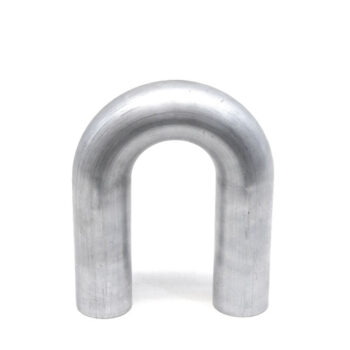HPS 1.5" (38mm) 180 Degree Bend 16 Gauge Aluminum Tubing Elbow Pipe 2" CLR